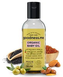 goodnessme Certified Organic Baby Massage & Hair Oil - 100 ml
