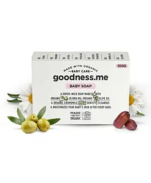 goodnessme Certified Organic Moisturizing Baby Soap - 100 g