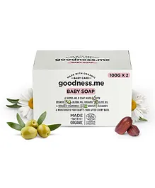 goodness.me Baby Soap for Sensitive Skin Pack of 2 - 100 gm each