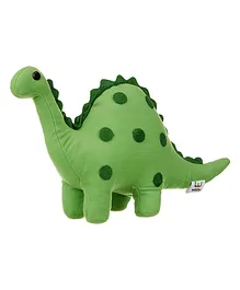 Webby Soft Dinosaur Plush Stuffed Toy Green - Height 11 cm