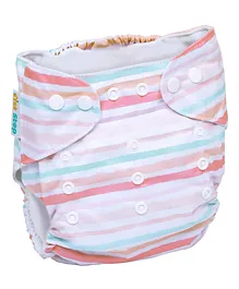 1st Step Washable and Reusable Cloth Diaper - Pink