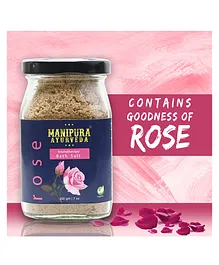 Manipura Ayurveda Rose Bath Salt - 200 gm