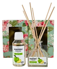 Manipura Ayurveda Aromatherapy Green Apple Diffuser  - 100 ml
