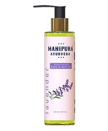 Manipura Ayurveda Aromatherapy Lavender Body & Bath Oil - 100 ml