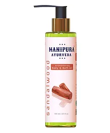 Manipura Ayurveda Aromatherapy Sandalwood Body & Bath Oil - 100 ml 
