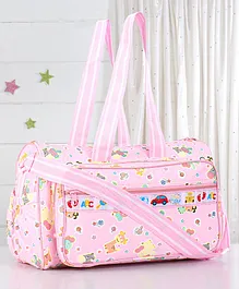 Diaper Bag Multiutility - Pink (Prints May Vary)
