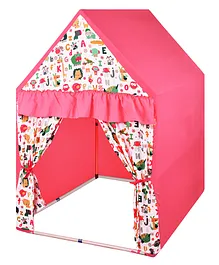 Play House Kids Rosy Hut Shape Tent House Mini Size - Pink 