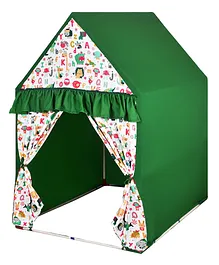 Play House Kids Verdan Hut Shape Tent House Mini Size - Green