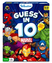 Skillmatics Guess in 10 Marvel Edition Board Game - 61 Pieces