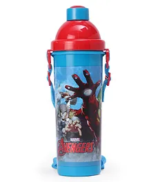 Marvel Avengers Sipper Bottle Red & Blue - 500 ml