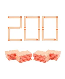 Syga Foam Bullets Pack Of 200 - Pink