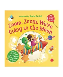 Zoom Zoom We're Going To The Moon Picture Book - English