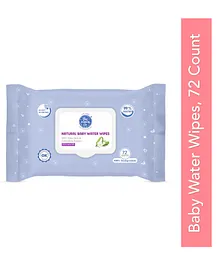 The Moms Co. Natural Baby Water Wipes - 72 Pieces