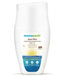 Mama Earth Aqua Glow Hydrating Sunscreen Gel with Himalayan Thermal Water - 50 gm