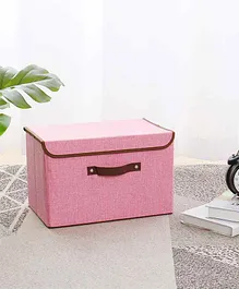 Muren Foldable Storage Box with Handle - Pink