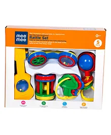 Mee Mee Baby Rattle Gift Set - 5 Pieces