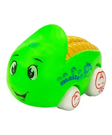 Mee Mee Easy Grip Push and Pull Fruity Cuties with Wheels - Green 