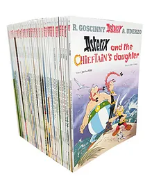 The Complete Asterix Box Set Pack Of 38 - English