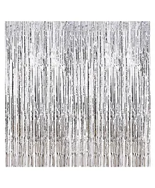 SYGA Metallic Decoration Curtain Foil  - Silver
