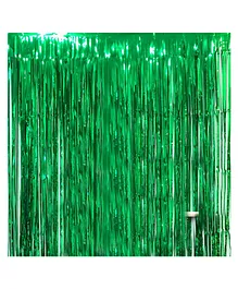 SYGA  Metallic Decoration Curtain Foil  - Green