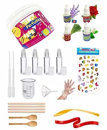 Yellow Nuts Roll On Perfume Making Kit - Multicolor