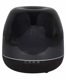 Allin Exporters Aroma Diffuser & Ultrasonic Humidifier With Changing LED Lights - Black