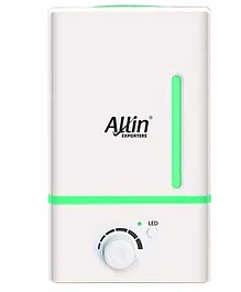Allin Exporters DT-1618 Aroma Diffuser & Ultrasonic Humidifier With Changing Lights - White 