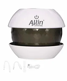 Allin Exporters Magic Diamond USB Mini Ultrasonic Humidifier - White 