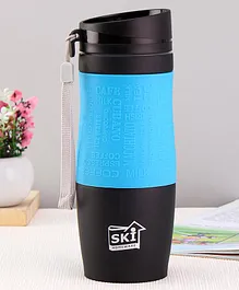 Ski Plastoware Insulated Steel Water Bottle Blue - 380 ML