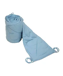Mi Dulce An'ya Nursery Basics Reversible Fern Cot Bumper - Blue