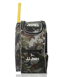 JJ Jonex Ashes Army Cricket Kit Bag with Shoe Compartment - Green 