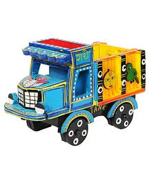 Crafts & Culture Wooden Truck - Multicolor