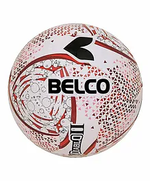 Belco Diablo II 4 Ply Football Size 5 - Red