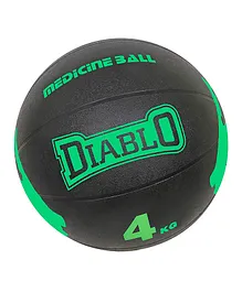 Diablo Rubber Medicine Ball With Bounce Effect - Green