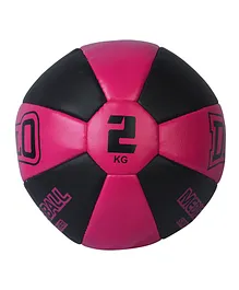 Diablo Synthetic Leather Medicine Ball - Pink