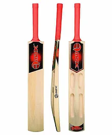 Rmax Kashmir Willow Cricket Bat - Red