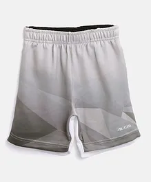 Alcis Solid Slim Fit Regular Shorts - Grey