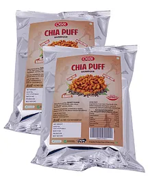 Qoot Chia Puffs Pack of 2 - 50 gm Each