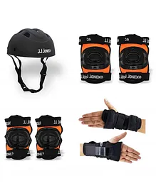 JJ Jonex Skating Protection Kit Small Size - Orange Black