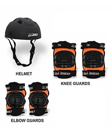 JJ Jonex Skating Protection Kit Small - Black & Orange 