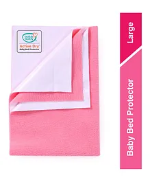 Buddsbuddy Water Proof Large Size Bed Protector - Pink