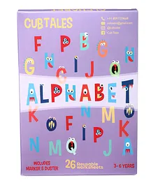 Cubtales Alphabets Activity Kit - Multicolour
