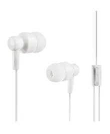 Mate Candy Gold HD Music Wired Earphones - White