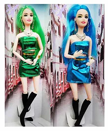 Yunicorn Max Articulated Doll  Pack Of 2 - Height 33 cm