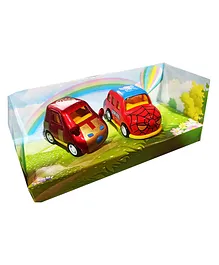 FFC Die Cast Pull Back Mini Car Set Of 2 - Multicolor