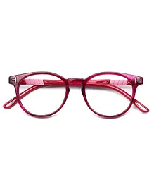 Jackals Blue Ray Blocking Zero Power Spectacles - Red