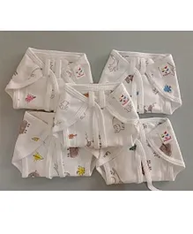 Tinycare Cloth Nappy Comfy Junior - Set Of 5- Multicolor