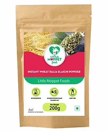 Little Moppet Baby Foods Instant Wheat Dalia Elaichi Powder - 200g