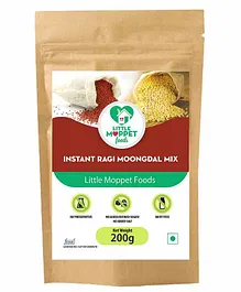 Little Moppet Baby Foods Instant Ragi Moongdal Powder - 200g