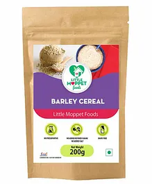 Little Moppet Baby Foods Organic Barley Cereal - 200g